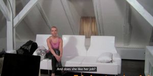 FakeAgent Blonde MILF Goes All The Way In Casting Porn Videos