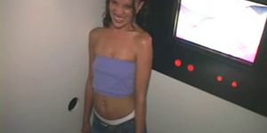 wife fucked at gloryhole