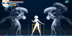 Alien Quest (part 6). Alien Sex Orgy with Girl 3d monster porno ...