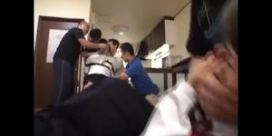 Intruders force daughter to screw her own father - Tnaflix.com