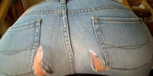 Her Ripped Up Jeans - Ripped Jeans Porn Videos | TNAFlix.com