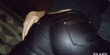 Ripped Ass 3d Porn - Tight Ass Teen Student Shows Cheeks in Leather Shorts TNAFlix Porn Videos