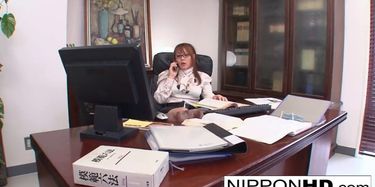 Secretary Masturbate Desk - Secretary masturbating at her desk TNAFlix Porn Videos