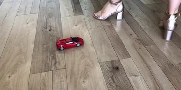 Mom Buttcrush Toy Car